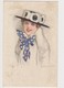 Delcampe - 5 Cpa Fantaisie Dessinées Signées Mauzan / Jeunes Femmes , Mode , Chapeaux - Mauzan, L.A.