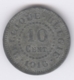 BELGIQUE 1916: 10 Centimes, KM 81 - 10 Cents