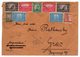 1921 YUGOSLAVIA, SLOVENIA, LJUBLJANA TO GRAZ, AUSTRIA, REGISTERED COVER - Covers & Documents