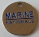 Jeton De Caddie - MARINE NATIONALE - En Métal - Neuf - - Jetons De Caddies