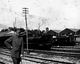 59 - Landrecies - La Gare - Feldbahn Lokomotive  - Soldats Allemande -  Photo Allemande 1914-1918 WWI - Guerre 1914-18