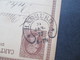 Italien 1877 Ganzsache Nach Hamburg Und Ak Stempel Hufeisenstempel Hamburg Aus Milano Enrico Casati - Stamped Stationery
