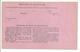 MANDAT-POSTE INTERNATIONAL187 . R. - Entiers Postaux