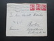 Bulgarien 1932 Zar Boris Nr. 227 MeF (3) Sofia  - Berlin Umschlag Aus Dem Grand Hotel Bulgarie Sofia - Cartas & Documentos