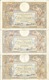 Vrac - Lot De 5 Billets Anciens France - 3 De 100 Francs, 1 De 10 Francs, 1 De 5 Francs - Vrac - Billets