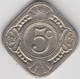 @Y@    Nederlandse Antillen   5  Cent  1962 ( 4636 ) - Antilles Néerlandaises