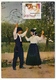 PORTUGAL - Carte Maximum - Education Permanente - Folklore Portugais (danse) - 1977 - Maximum Cards & Covers