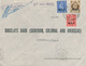 DDW 027 -- EGYPT WWII CENSORSHIP - Air Mail Cover Franked Tricolour UK M.E.F. ASMARA Ethiopia 1944 To ALEX - Lettres & Documents