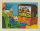 WALT DISNEY Carte En Relief 3D Lenticulaire Lenticular Donald Duck Canard Télévision Television PS-211 En TB.Etat - Other & Unclassified