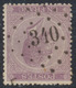 émission 1865 - N°21 Obl Pt 340 "Spa". TB - 1865-1866 Linksprofil