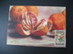 Carte Maximum  Algérie 1932 3 ème Foire D'Oran Agrumes Pamplemousses Fruits - Cartes-maximum