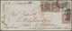 Delcampe - Indien: 1862/1872, Five Covers From A Correspondence To Weedon, GB Comprising Two Covers From AKYAB - 1882-1901 Impero