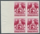 Indonesien: 1955, "heroic Memorial Day As Imperforated Proofs Without Gum", Unused Margin Set Of Fou - Indonesien