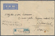 Irak: 1923, 3 X 1 A Brown And 3 X 2 A Orange-buff, Mixed Franking On Registered Airmail Cover From E - Iraq