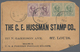 Malaiische Staaten - Sarawak: 1911, 2c Green And 3c Lilac Each Horizontal Pair On Cover From Kuching - Other & Unclassified