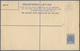 Malaiische Staaten - Sarawak: 1925, 12 C Blue Postal Stationery Registered Cover, Size "H", Unused - Otros & Sin Clasificación