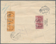 Malaiische Staaten - Sarawak: 1927, 5c Orange Stripe Of Three And 6c Violet Pair Reverse On Register - Otros & Sin Clasificación