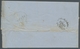 Victoria: 1855, 6 Pence Orange, Allseits Vollrandig Geschnitten Und Sauber Entwertet, Auf Drucksache - Cartas & Documentos