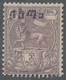 Äthiopien: 1902, "Bosta Overprint", Mint Never Hinged Set In Perfect Condition, Part Overprint In Bl - Ethiopia