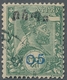 Äthiopien: 1905, "05 C. Harar-Provisorium", Stamped Value With Protection Imprint In Black And Value - Ethiopia