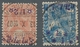 Delcampe - Äthiopien: 1907, "½ And 1 G.-Dagmavi Imprint Inverted Or With Double Value Numeral", Cleanly Stamped - Etiopía