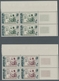 Französisch-Äquatorialafrika: 1950, "Hilfefonds", Zehn Postfrische Eckrandviererblocks Verschiedener - Cartas & Documentos