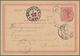 Sierra Leone: 1894 1d Postal Stationery Card Used To Belgium - Cancelled By CDS " Freetown / Sierra - Sierra Leone (1961-...)
