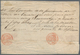 Kolumbien: 1865, 10c Violet Two Stripes Of Five On Letter From Bogota To Quito Cancelled With Oval P - Colombia