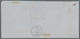 Peru: 1858, "1 Pes. Wappen", Farbfrischer Vollrandiger Wert Mit Klarem TRUX. Auf Behördenbrief, Fran - Perú