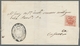 Delcampe - Peru: 1858, "1 Pes. Wappen", Farbfrischer Vollrandiger Wert Mit Klarem TRUX. Auf Behördenbrief, Fran - Perú