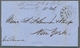 Peru: 1861 And 1863 Respectively, Two Unmarked Folding Letters To New York Each With STEAMSHIP 10, G - Peru