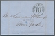 Peru: 1861 And 1863 Respectively, Two Unmarked Folding Letters To New York Each With STEAMSHIP 10, G - Perú