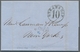 Peru: 1861 And 1863 Respectively, Two Unmarked Folding Letters To New York Each With STEAMSHIP 10, G - Peru