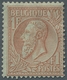 Belgien: 1884, "1 Fr. Brown-red On Greenish", Mint Hinged Value With Original Gum In Perfect Conditi - Cartas & Documentos