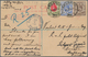 Bosnien Und Herzegowina (Österreich 1879/1918): 1909, INCOMING MAIL: Oranjefreistaat, 2 D Braun, 2 1 - Bosnia And Herzegovina