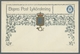 Dänemark - Ganzsachen: 1925, Zwei Verschiedene Großformatige Express-Glückwunschumschläge (240:160 M - Enteros Postales