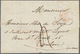 Frankreich - Vorphila: 1843, Folded Letter Written In SMYRNA With Cholera Desinfecting Slots Address - 1849-1876: Klassik