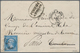 Frankreich: 1863, Disinfected Mail Black Oval Framed "PURIFIEE A TOULON" On Cover Franked With 20C E - Used Stamps