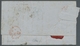 Großbritannien: 1856, "1 P. Green", Two Values As "staircase Franking" On Complete Folded Letter Fro - Otros & Sin Clasificación