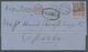 Großbritannien: 1867, 6 Pence Bright Violet, Stamp In Bright Colour On A Letter From Greenock To Opo - Other & Unclassified