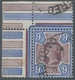 Großbritannien: 1887, "9 P. Anniversary Of The Government", Freshly Coloured Corner Of The Sheet Top - Otros & Sin Clasificación