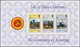 Großbritannien - Isle Of Man: 2007. IMPERFORATE Booklet Pane Michel #90 For The Stamp Booklet Michel - Isle Of Man