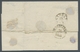 Italien: 1861, 1 Gr. Schwarz, Vollrandig, 2 Werte Als Mef. Auf Leicht Fleckigen Faltbrief Von Bari N - Marcophilia