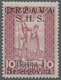 Jugoslawien: 1918, "disability Care With Overprint In Latin", Mint Hinged, Very Fresh And Fine, Mi. - Nuevos