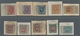 Litauen: 1919, Imperforated, Complete Set Used, Mostly Marginal Pieces, On Clean Stamps. ÷ 1919, Ung - Lituania