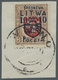 Mittellitauen: 1920, "printed Edition", Complete Set Each Value On Cabinet Letter Piece With Clear W - Lituania