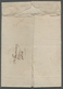 Niederlande - Vorphila: 1816, "DEB. 119 / GOUDA", Seltener Déboursé-(Auslagen)-Stempel Auf Brief Mit - ...-1852 Precursores