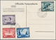 Delcampe - Österreich: 1933, FIS-Wettkämpfe, WIPA Und Katholikentag, Drei Ausgaben Je Auf Beleg Mit SST, Für 55 - Covers & Documents