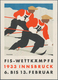 Delcampe - Österreich: 1933, FIS-Wettkämpfe, WIPA Und Katholikentag, Drei Ausgaben Je Auf Beleg Mit SST, Für 55 - Covers & Documents