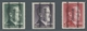 Österreich: 1945, "1 Bis 5 RM Grazer Aufdruck In Type II Mit PLF II", Postfrischer Satz In Tadellose - Cartas & Documentos